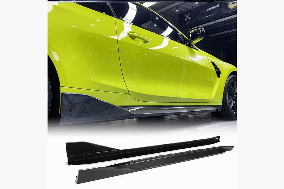 BMW 4 Series G22/23/26 2020- Schwellerleisten V1 (für G82/G83, Carbon) Foto 1