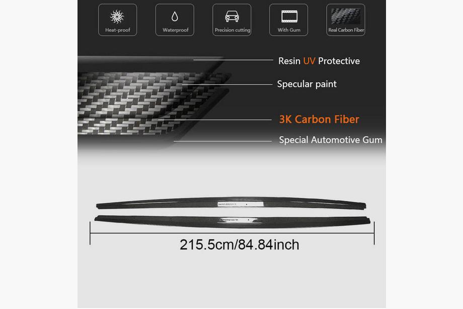 BMW 5 Series F10/F11 2010–2016 Einstiegsleisten (für M-Sport/M5 Schweller, Carbon) Foto 6