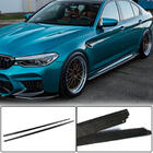 BMW 5er G30/G31 2017–2023 Seitenschweller-Aufsätze V2 (für M-Sport/M5, Carbon) Foto 1