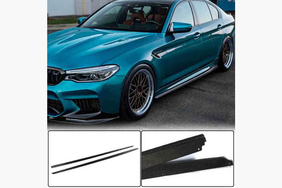 BMW 5er G30/G31 2017–2023 Seitenschweller-Aufsätze V2 (für M-Sport/M5, Carbon) Image