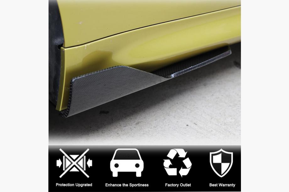 BMW 4 Series F32/F33/F36 2012-2020 Schwellerleisten V4 (für F82/F83, Carbon) Foto 3