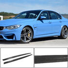 BMW 3 Series F30/F31 2012-2019 Schwellerabdeckungen V1 (für M3 Schweller, Carbon) Foto 1