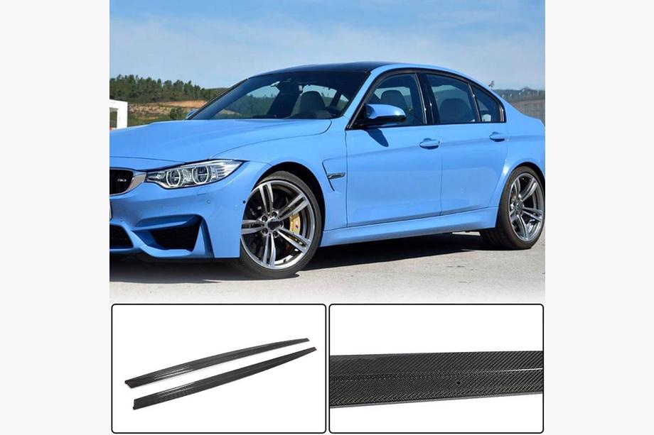 BMW 3 Series F30/F31 2012-2019 Schwellerabdeckungen V1 (für M3 Schweller, Carbon) Image