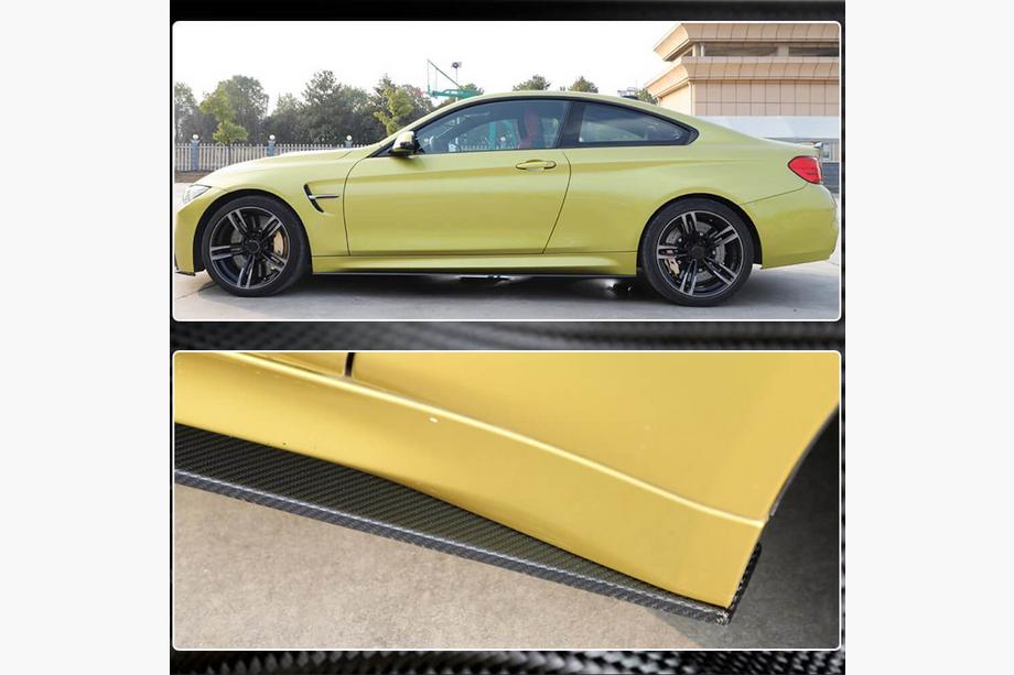 BMW 4 Series F32/F33/F36 2012-2020 Schwellerleisten V5 (für F82/F83, Carbon) Foto 4