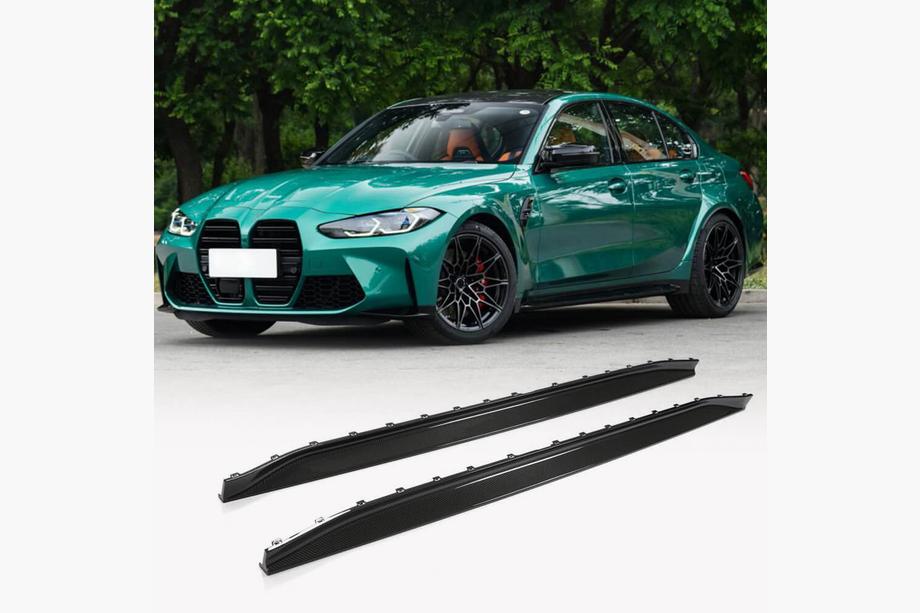 BMW 3 Series G20/G21 2018- Schwellerleisten V1 (für G80, Carbon) Image
