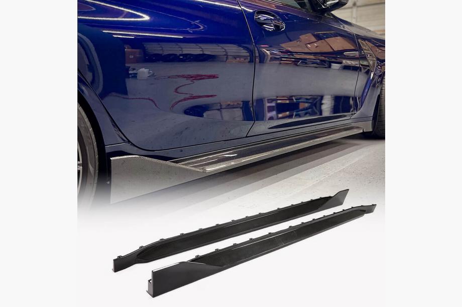 BMW 3 Series G20/G21 2018- Schwellerverkleidungen V2 (für G80, Carbon) Image
