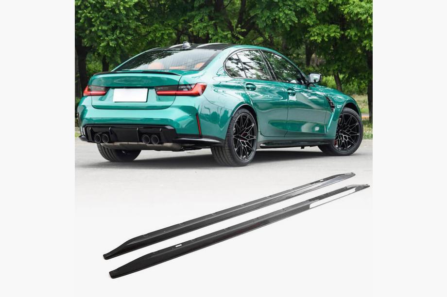 BMW 3 Series G20/G21 2018- Schwellerleisten V3 (für G80, Carbon) Image
