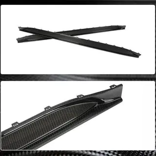 Schwellerverkleidungen V4 (für G80, Carbon) Foto 4