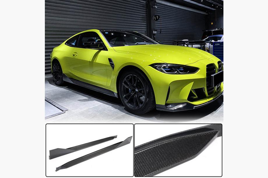 BMW 4 Series G22/23/26 2020- Schwellerleisten V2 (für G82/G83, Carbon) Image