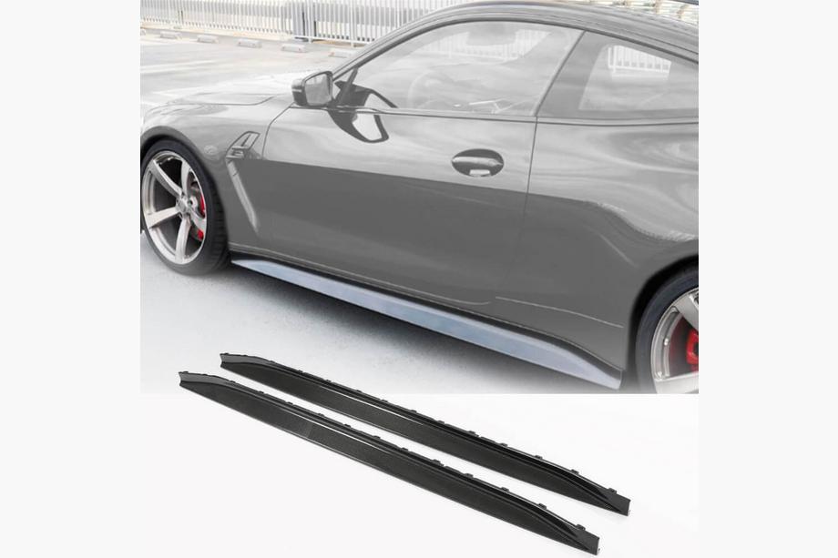 BMW 4 Series G22/23/26 2020- Schwellerleisten V4 (für G82/G83, Carbon) Image