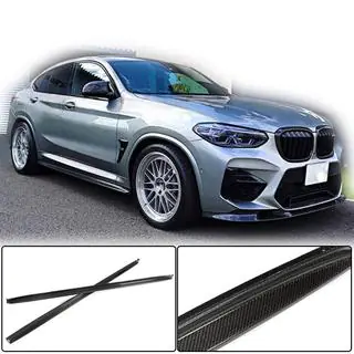 Schwellerleisten Aufsätze (für F98/G02 M-Sport, Carbon) Foto 2