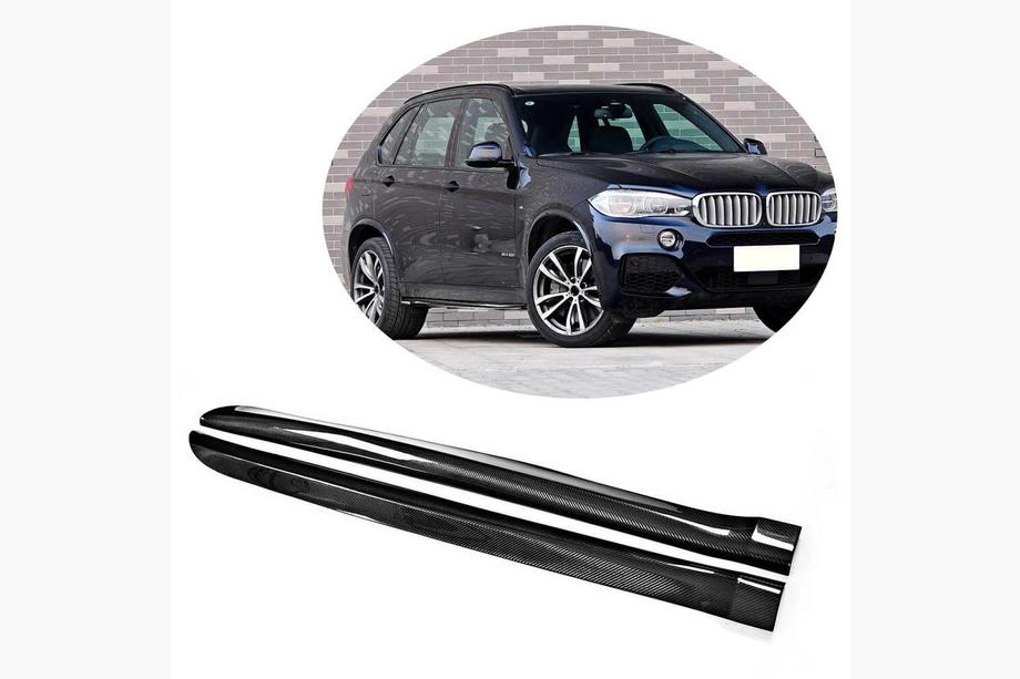 BMW X5 F15 2013-2018 Schwellerleisten Aufsätze (für M-Sport, Carbon) Image