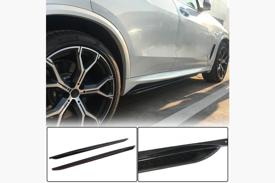 BMW X5 G05 2019–2026 Schwellerleisten Carbon V1 (Echter Carbon) Foto 1