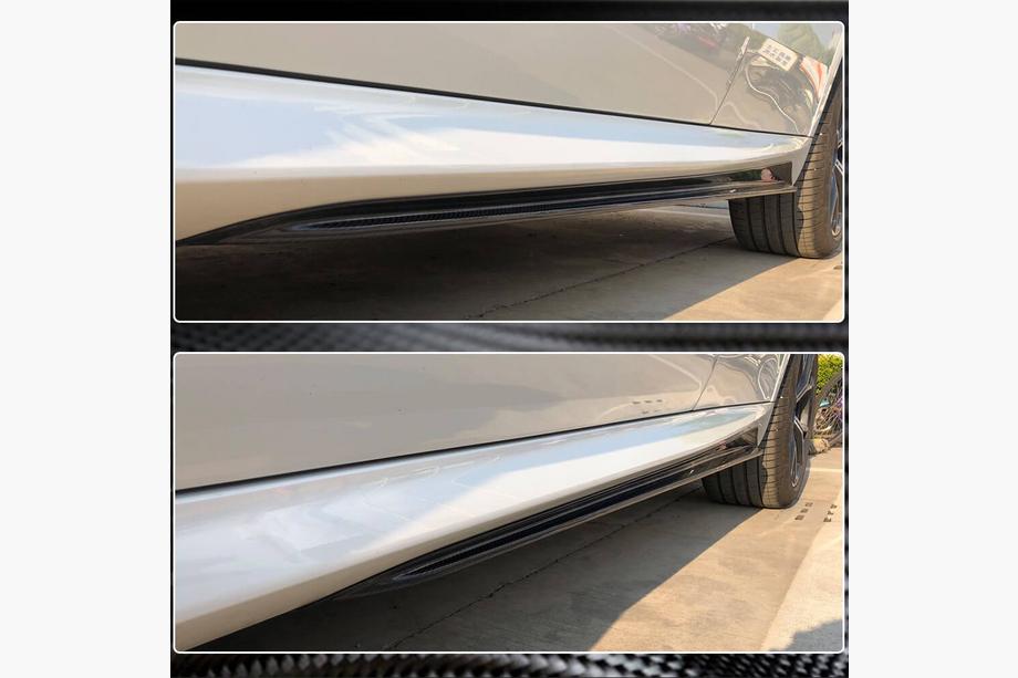 BMW X5 G05 2019–2026 Schwellerleisten Carbon V1 (Echter Carbon) Foto 5
