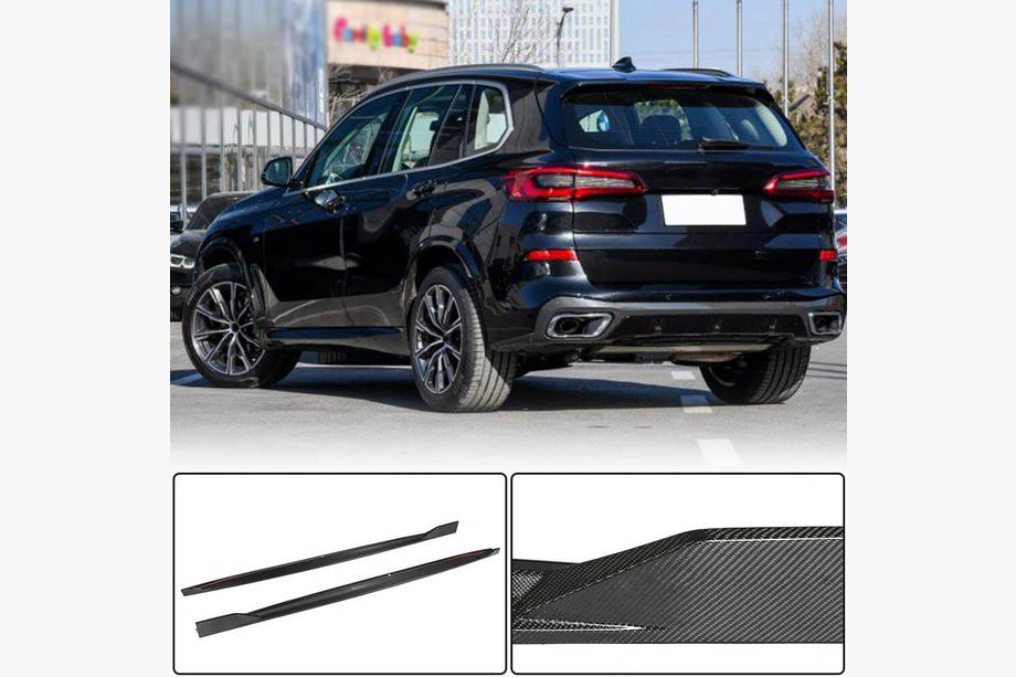 BMW X5 G05 2019–2026 Schwellerleisten Carbon V2 (Echtes Carbon) Image