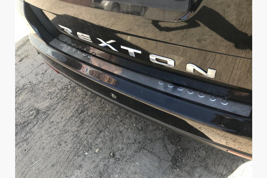 SsangYong Rexton I 2001-2017 Heckstoßstangenabdeckung OmsaLine Edelstahl Foto 3