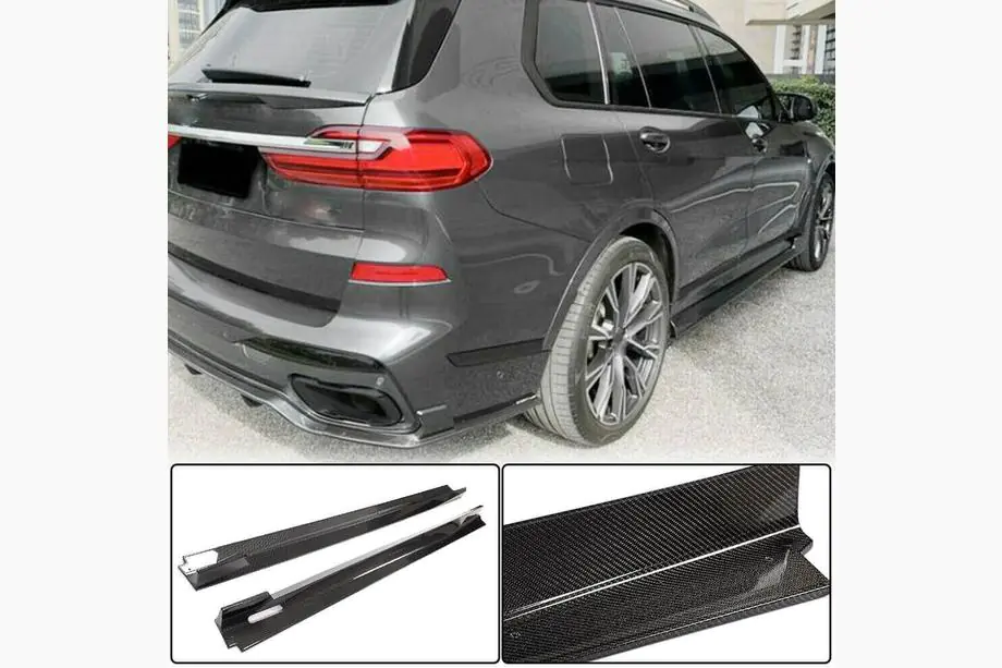 BMW X7 G07 2019- Schwellerleisten Aufsätze (für M-Sport, Carbon) Foto 2