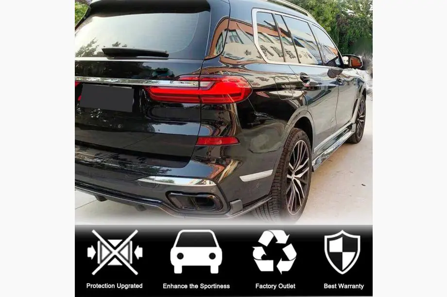 BMW X7 G07 2019- Schwellerleisten Aufsätze (für M-Sport, Carbon) Foto 9