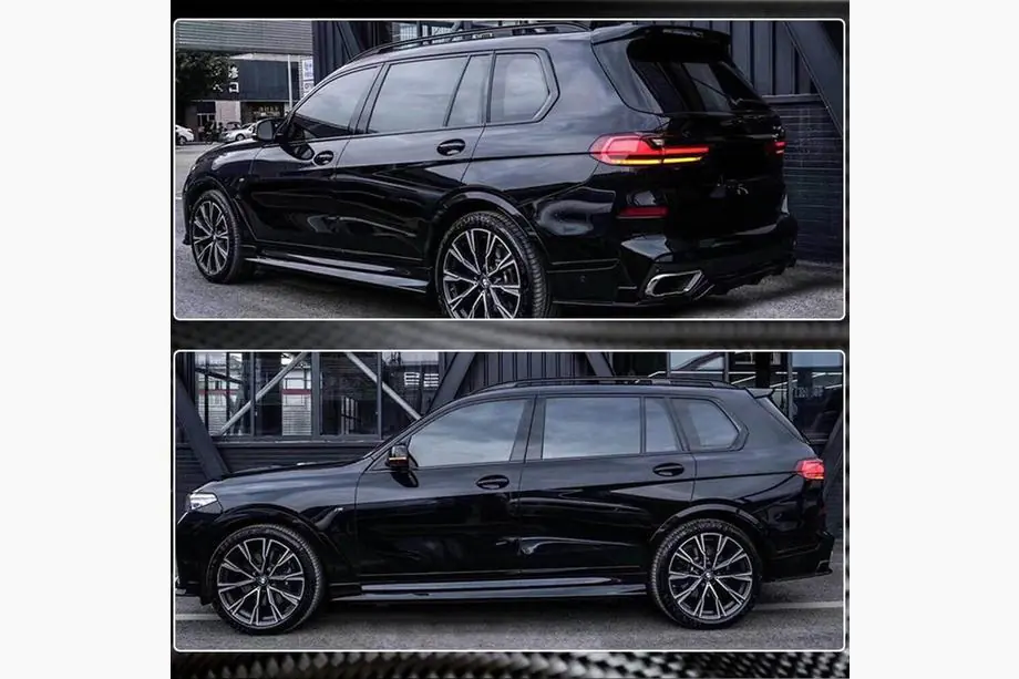 BMW X7 G07 2019- Schwellerleisten Aufsätze (für M-Sport, Carbon) Foto 10