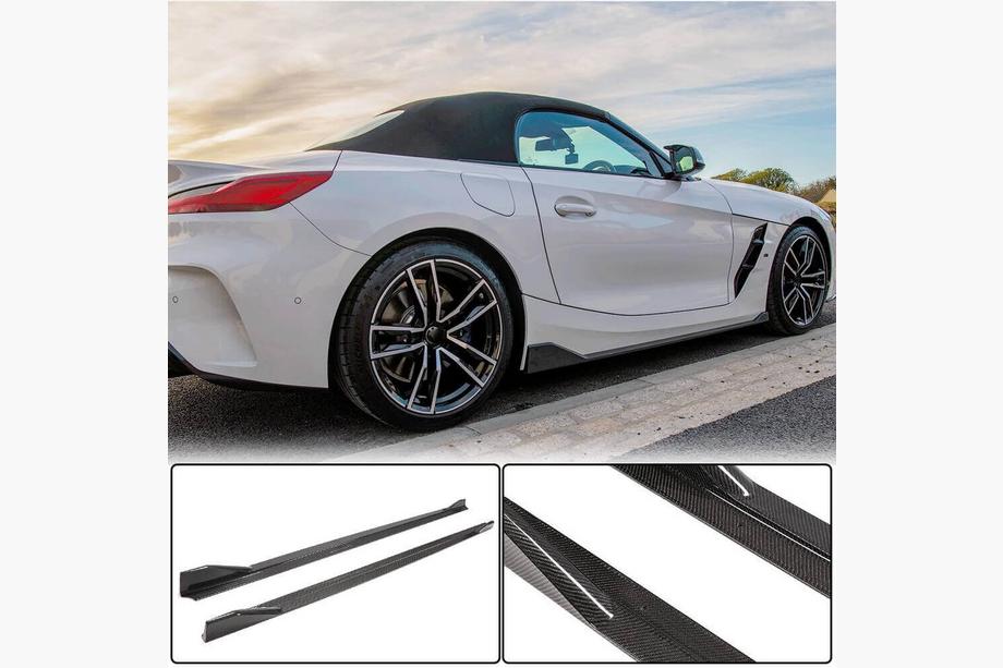 BMW Z4 (G29) 2018- Schwellerleisten Aufsätze (für M-Sport, Carbon) Foto 1