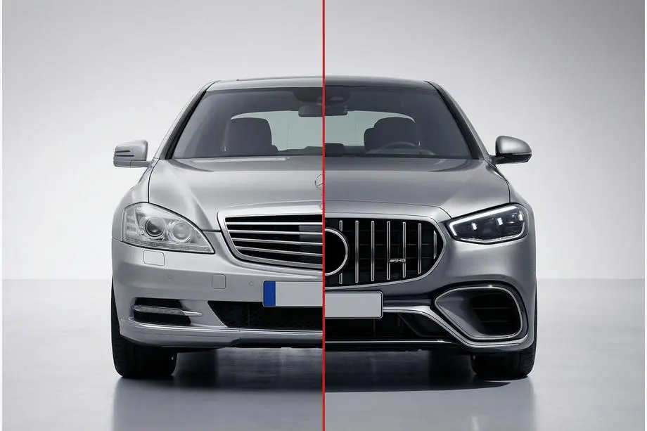 Mercedes S-class W221 2005-2013 Facelift-Umbaukit auf W223 AMG S63 Foto 1