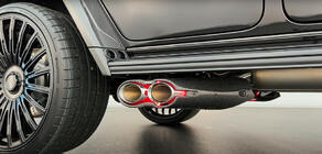 Mercedes G class W465 2025- Auspuffblenden BRB Carbon (2 Stk) Foto 3