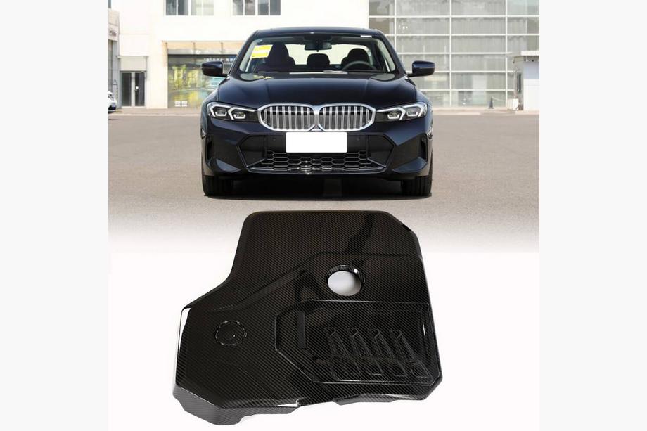 BMW 6 Series G32 2017- Motorabdeckung Trockencarbon (2021-2023) Image