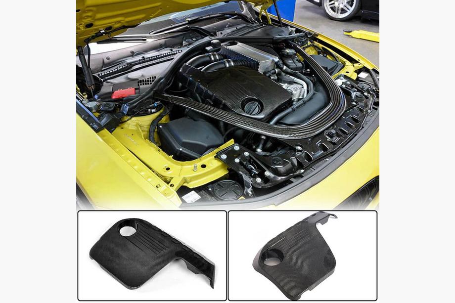 BMW 3 Series F30/F31 2012-2019 Motorabdeckung (für F80, Carbon) Image