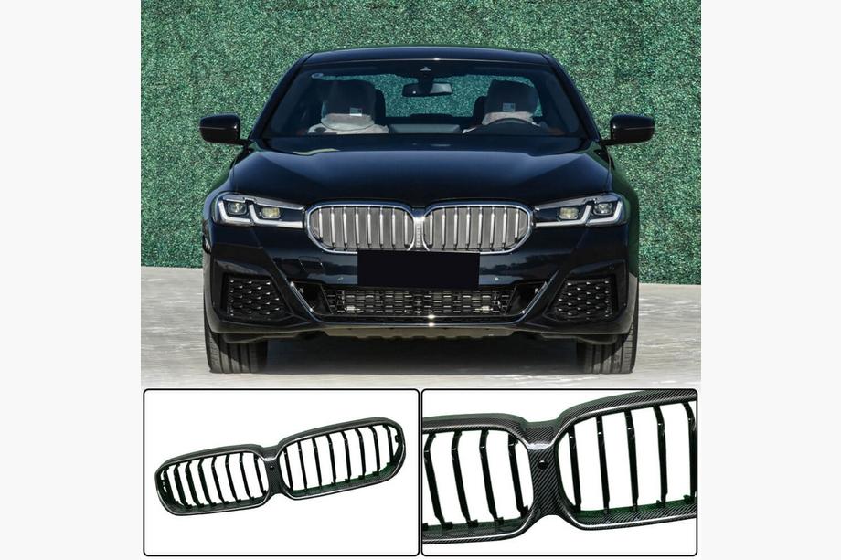 BMW 5er G30/G31 2017–2023 Nieren 1 Bar (2021-2023, Carbon) Image