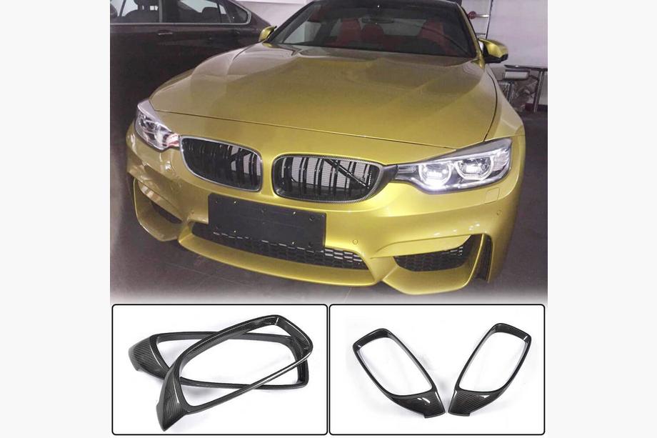 BMW 3 Series F30/F31 2012-2019 Nierenumrandung (für F80, Carbon) Image