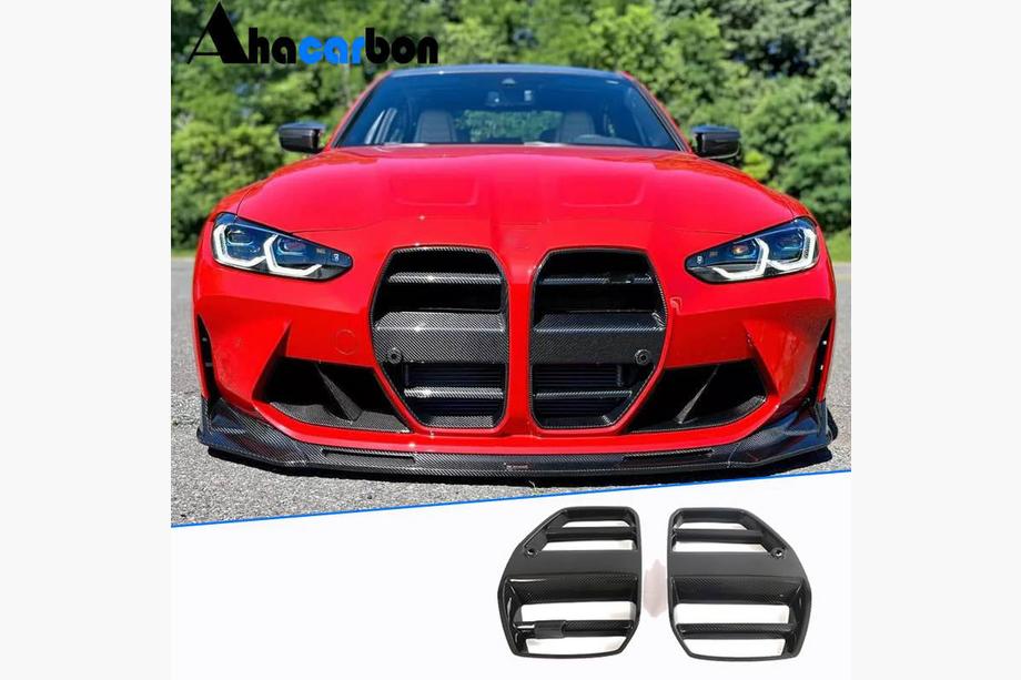BMW 4 Series G22/23/26 2020- Nieren V4 (für G82/G83, Carbon) Image
