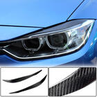 BMW 3 Series F30/F31 2012-2019 Scheinwerferblenden V2 (für F30, Carbon) Foto 1