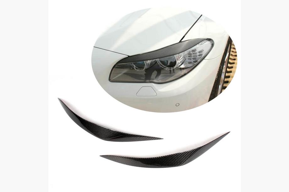 BMW 5 Series F10/F11 2010–2016 Scheinwerferblenden (2010-2013, Carbon) Image