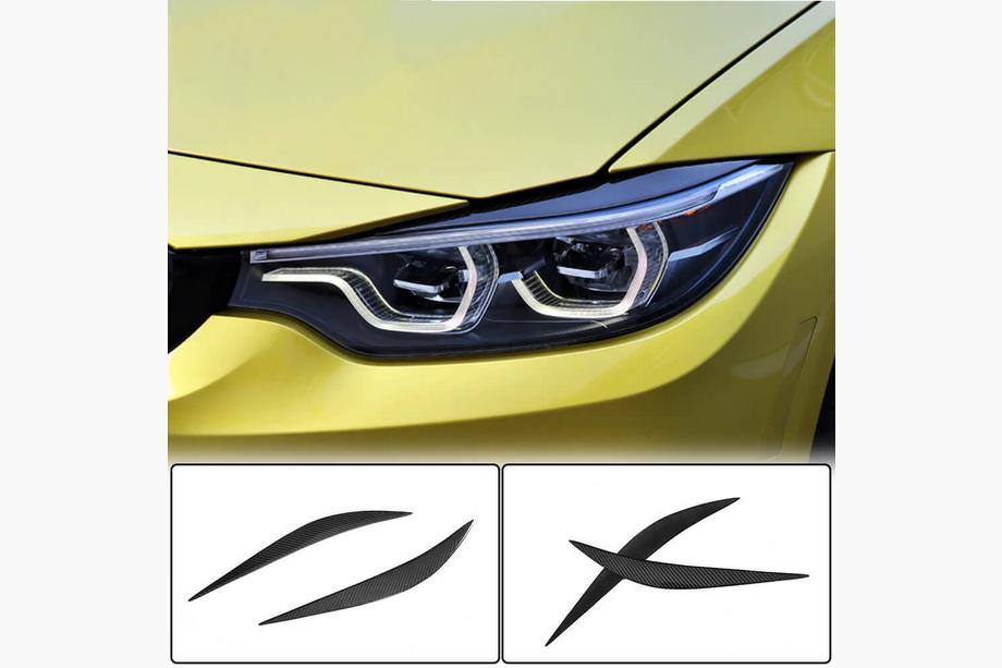 BMW 4 Series F32/F33/F36 2012-2020 Scheinwerferblenden V1 (Carbon) Image