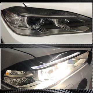 Scheinwerferblenden Carbon V1 BMW X6 F16 2014-2019 Foto 3