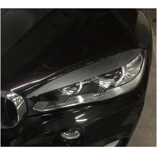 Scheinwerferblenden Trockencarbon V2 BMW X6 F16 2014-2019 Foto 4