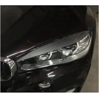 Scheinwerferblenden Trockencarbon V2 BMW X6 F16 2014-2019 Foto 4