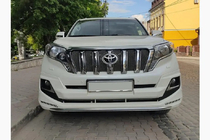Toyota Land Cruiser Prado 150 2009-2023 Stoßstangenschutz vorne und hinten Luxury (2013-2017) Foto 1