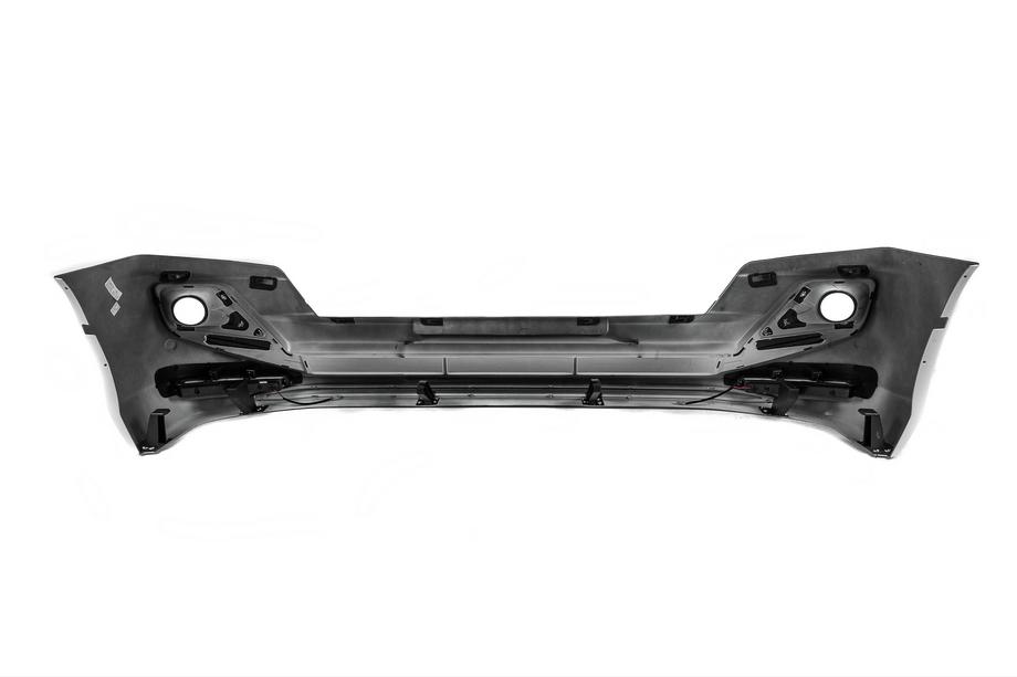 Toyota Land Cruiser Prado 150 2009-2023 Stoßstangenschutz vorne und hinten Luxury (2013-2017) Weiß Foto 7