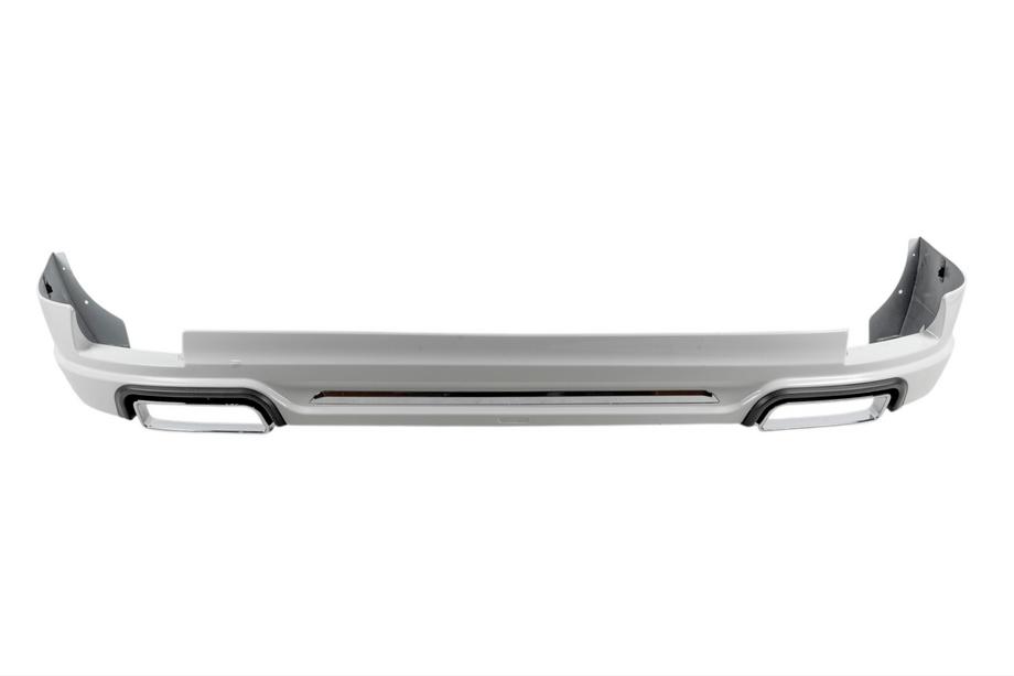 Toyota Land Cruiser Prado 150 2009-2023 Stoßstangenschutz vorne und hinten Luxury (2013-2017) Weiß Foto 8