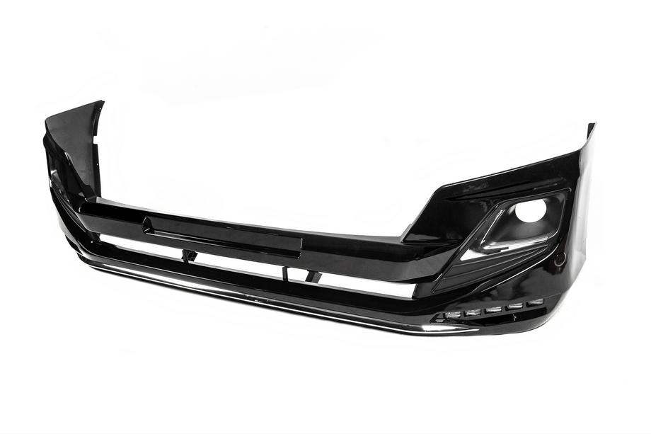 Toyota Land Cruiser Prado 150 2009-2023 Stoßstangenschutz vorne und hinten Luxury (2013-2017) Weiß Foto 17