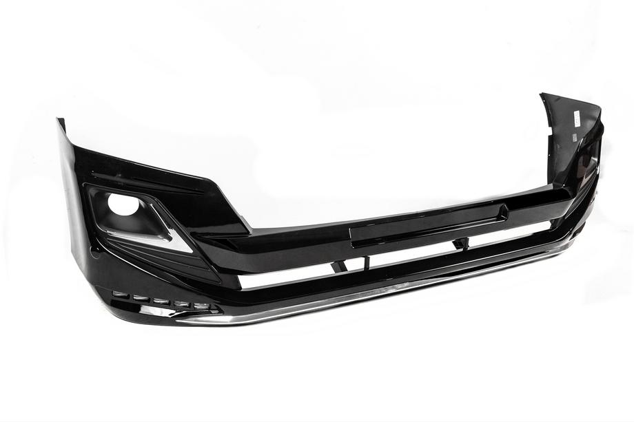 Toyota Land Cruiser Prado 150 2009-2023 Stoßstangenschutz vorne und hinten Luxury (2013-2017) Weiß Foto 18
