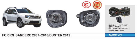 Renault Duster 2008–2017 Nebelscheinwerfer 2012-2015 (2 Stk, Halogen) Foto 1