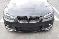 BMW 3 Series E92/E93 2006–2013 Frontstoßstangen Flaps (für M-Sport 2006-2009, Carbon) Foto 4