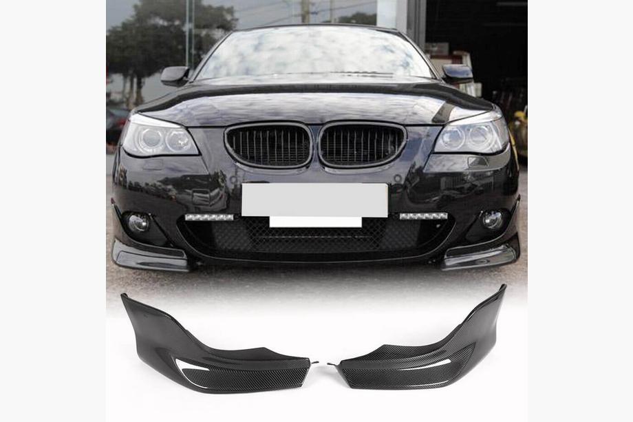 BMW 5 Series E60/E61 2003-2010 Frontstoßstangen Flap Aufsätze (für M-Sport, Carbon) Foto 1
