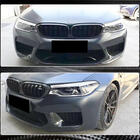 BMW 5er G30/G31 2017–2023 Frontstoßstangen Flaps Aufsätze (für M5 F90 2017-2020, Carbon) Foto 5