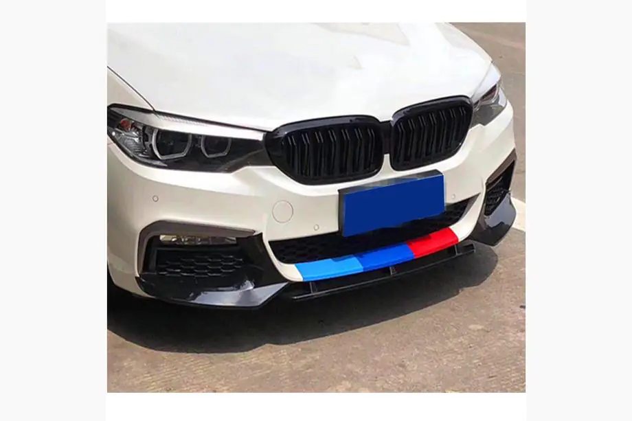 BMW 5er G30/G31 2017–2023 Frontstoßstangen Flaps V1 für M-Sport 2017-2020 Carbon Foto 3