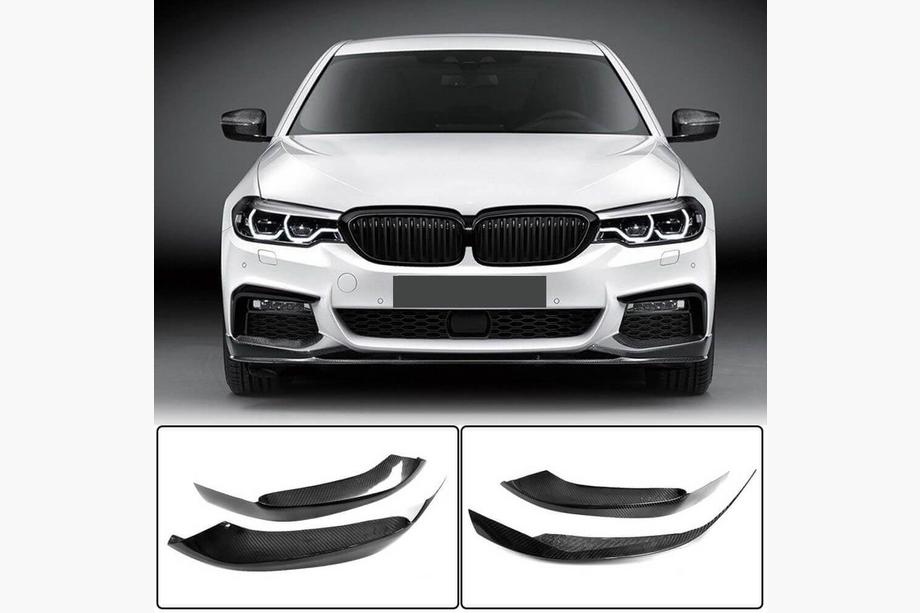 BMW 5er G30/G31 2017–2023 Frontstoßstangen Flaps Carbon V4 (für M-Sport 2017-2020) Foto 1