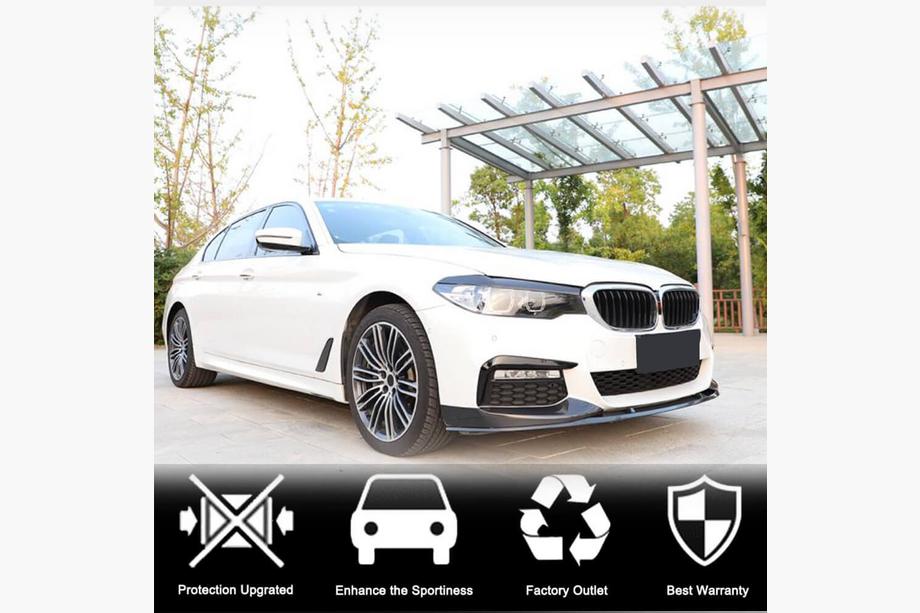 BMW 5er G30/G31 2017–2023 Frontstoßstangen Flaps Carbon V4 (für M-Sport 2017-2020) Foto 3