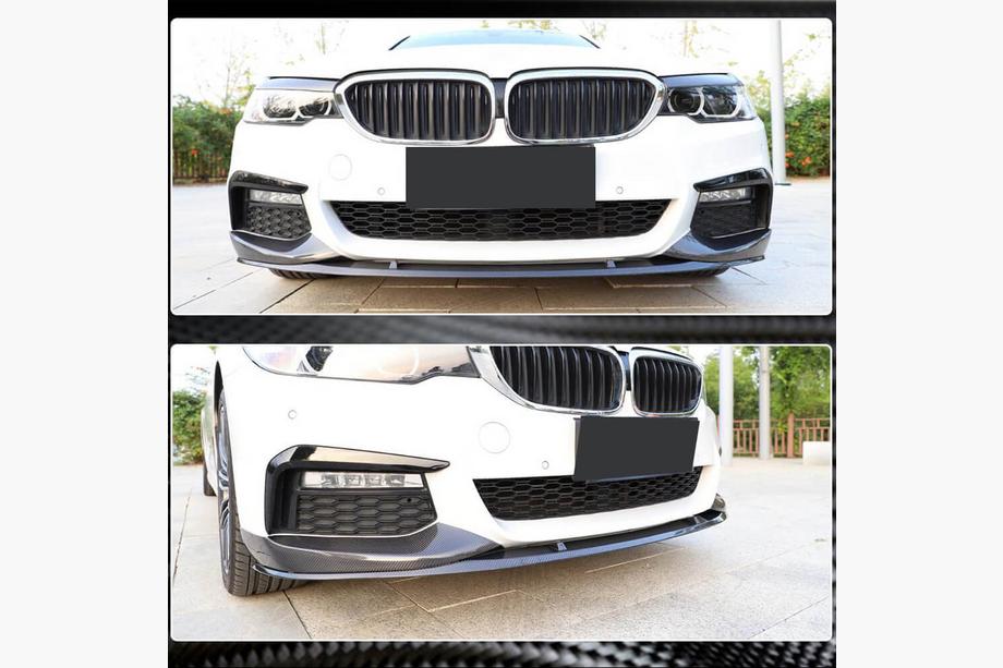 BMW 5er G30/G31 2017–2023 Frontstoßstangen Flaps Carbon V4 (für M-Sport 2017-2020) Foto 4